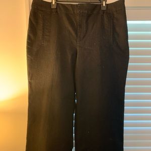 Black Ann Taylor Loft Trouser Jeans